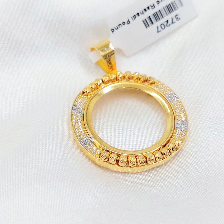 21K برواز رشادي مرصع-مجوهرات الشيخ سعيد-Saeed Jewelry 