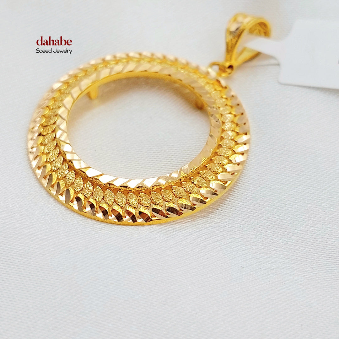 21K برواز رشادي نقش-مجوهرات الشيخ سعيد-Saeed Jewelry 