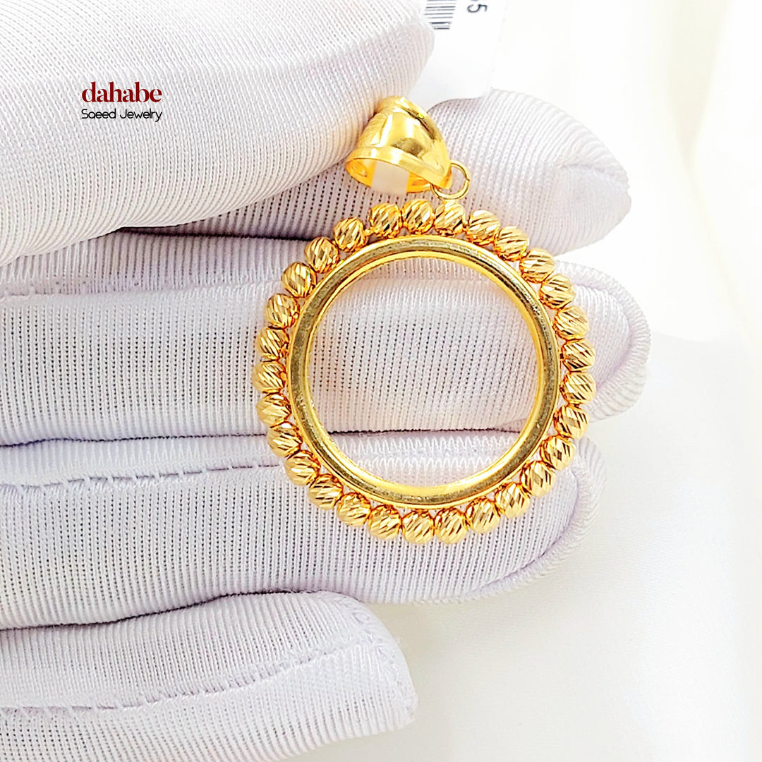 21K برواز ليرات رشادي-مجوهرات الشيخ سعيد-Saeed Jewelry 