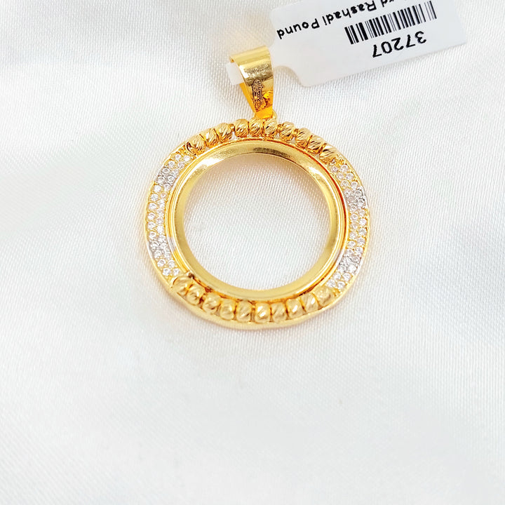 21K برواز رشادي مرصع-مجوهرات الشيخ سعيد-Saeed Jewelry 