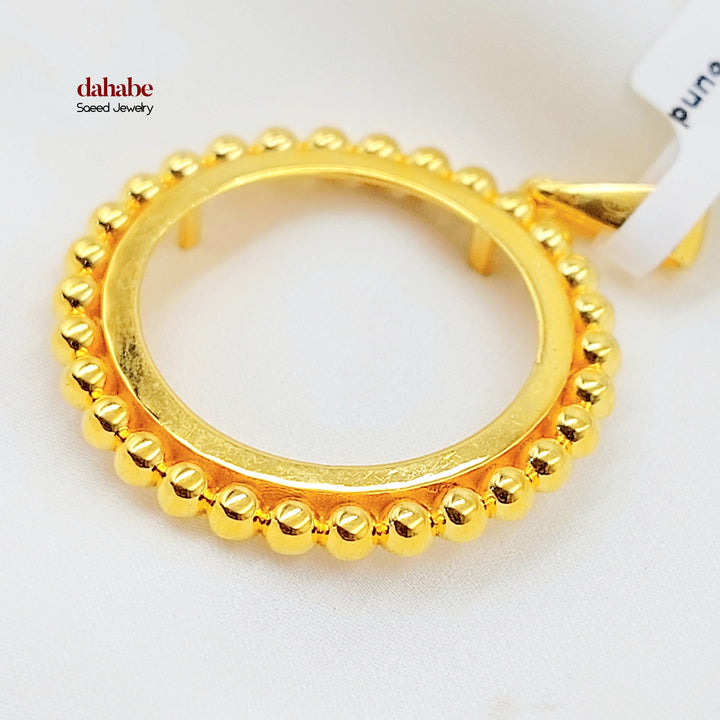 21K برواز ليرات رشادي-مجوهرات الشيخ سعيد-Saeed Jewelry 