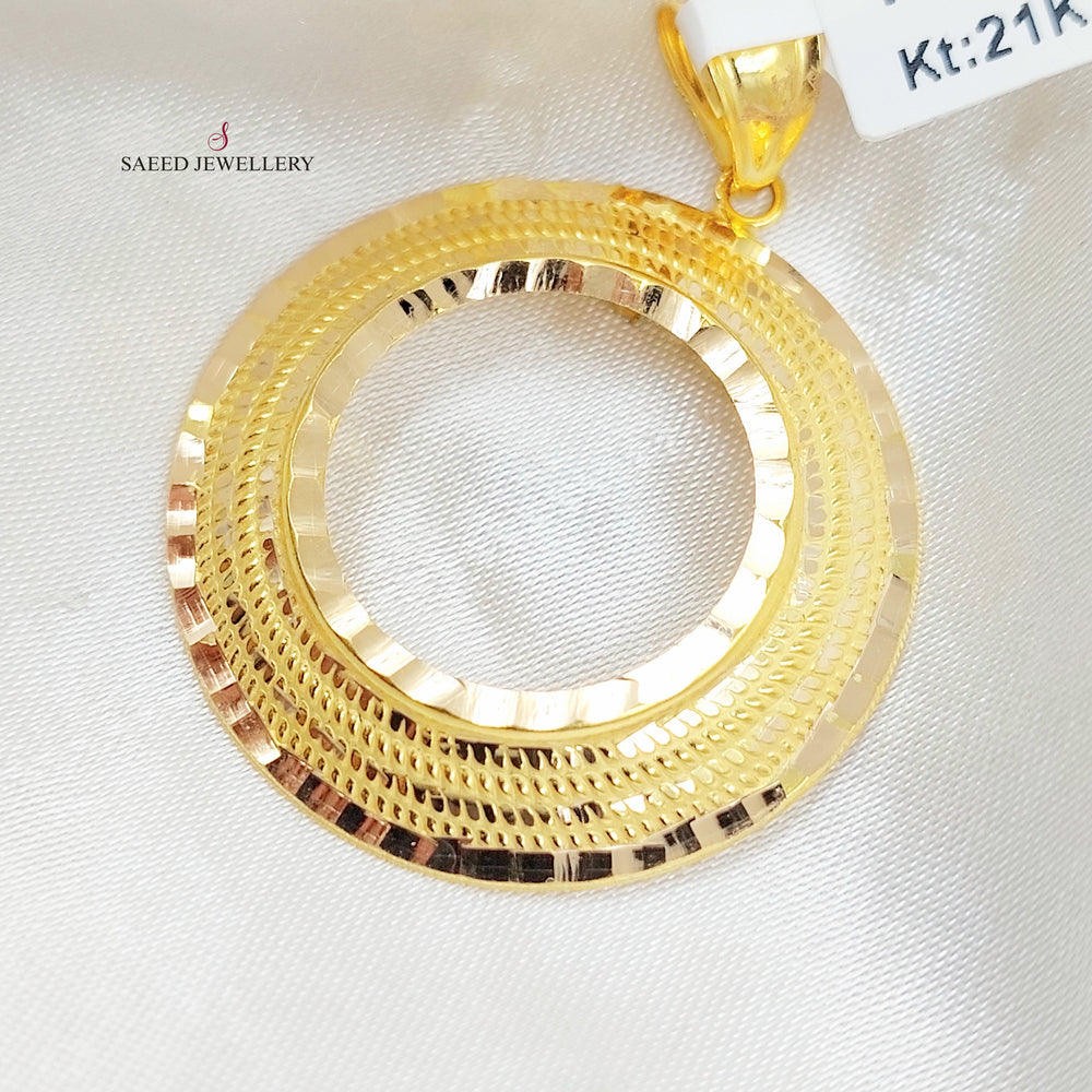 21K برواز رشادي-مجوهرات الشيخ سعيد-Saeed Jewelry 