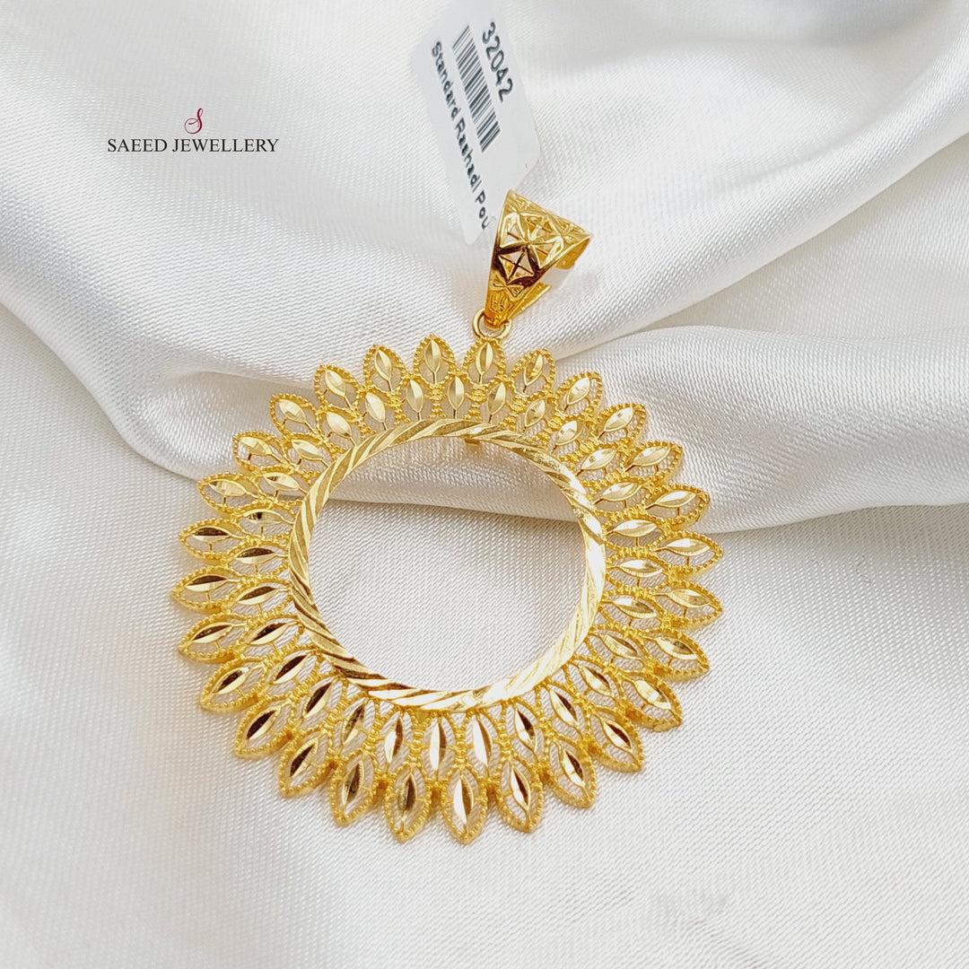 21K برواز ليرات رشادي-مجوهرات الشيخ سعيد-Saeed Jewelry 