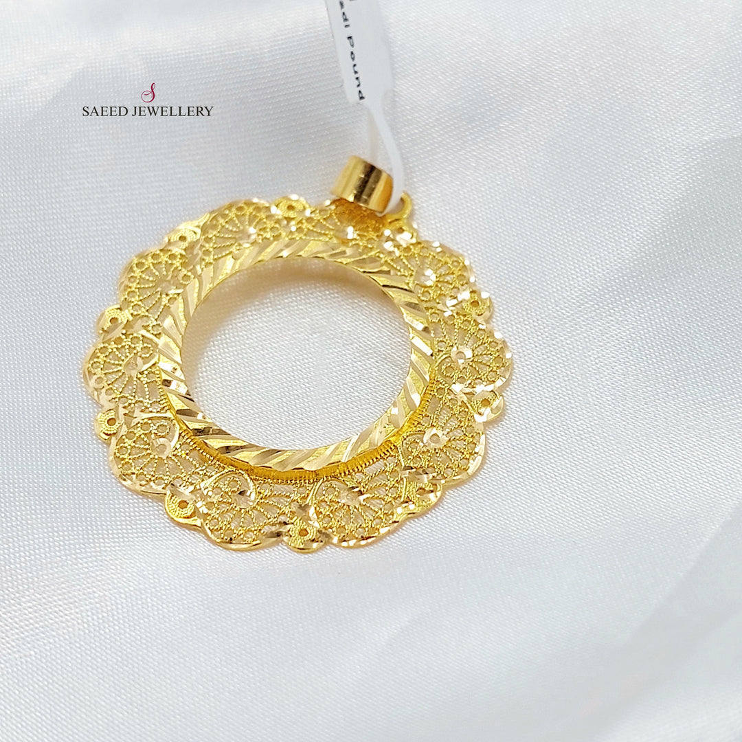 21K برواز رشادي-مجوهرات الشيخ سعيد-Saeed Jewelry 