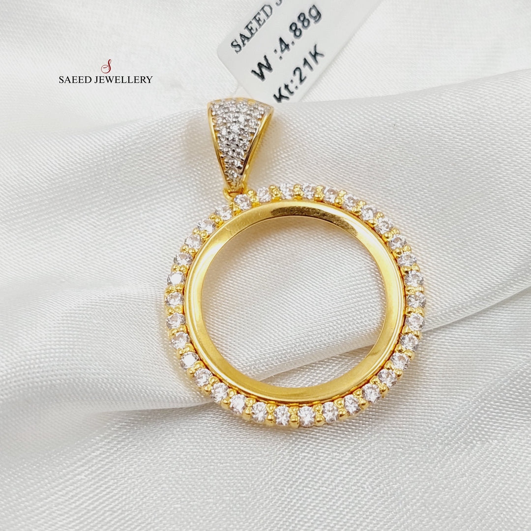 21K برواز رشادي طابات-مجوهرات الشيخ سعيد-Saeed Jewelry 