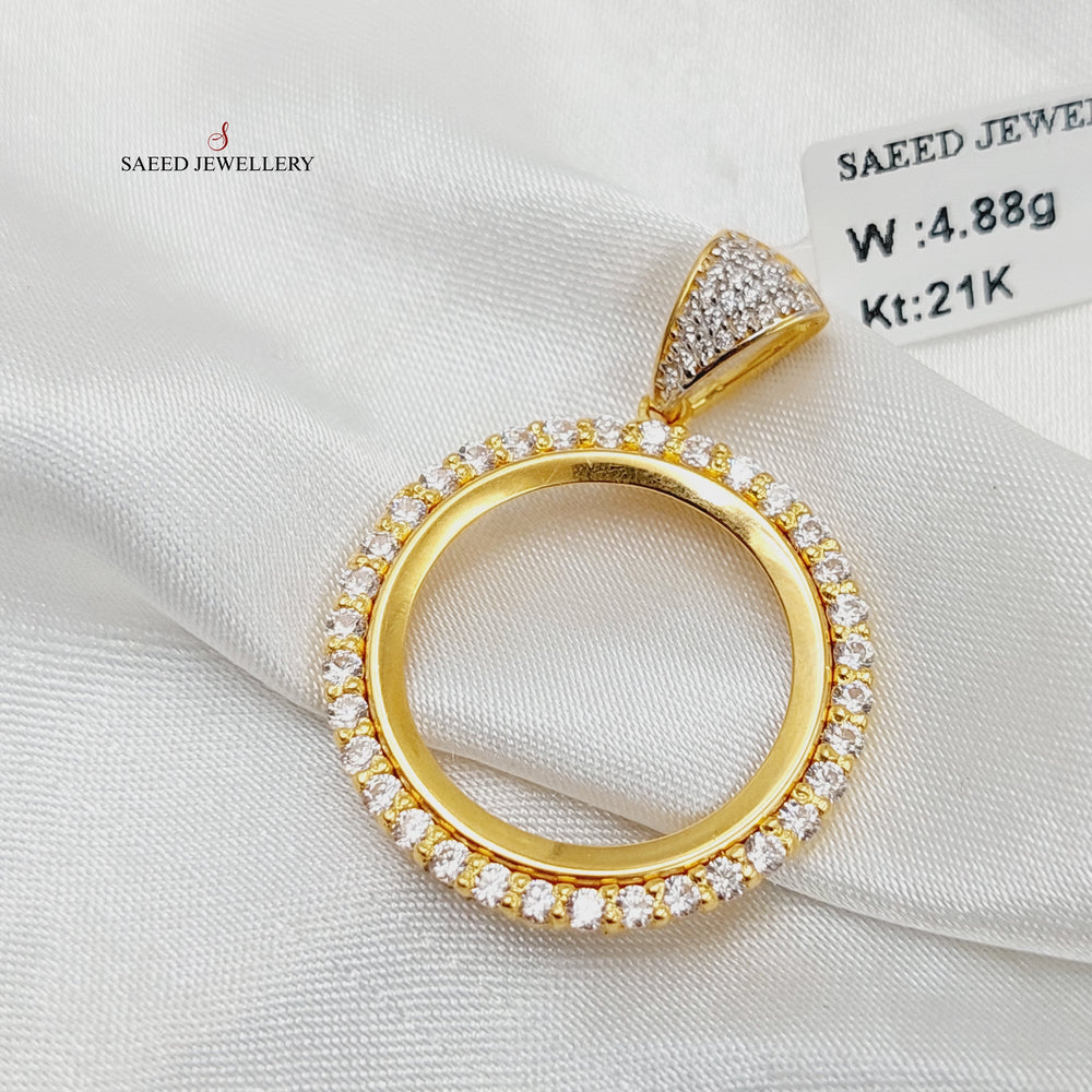 21K برواز رشادي طابات-مجوهرات الشيخ سعيد-Saeed Jewelry 