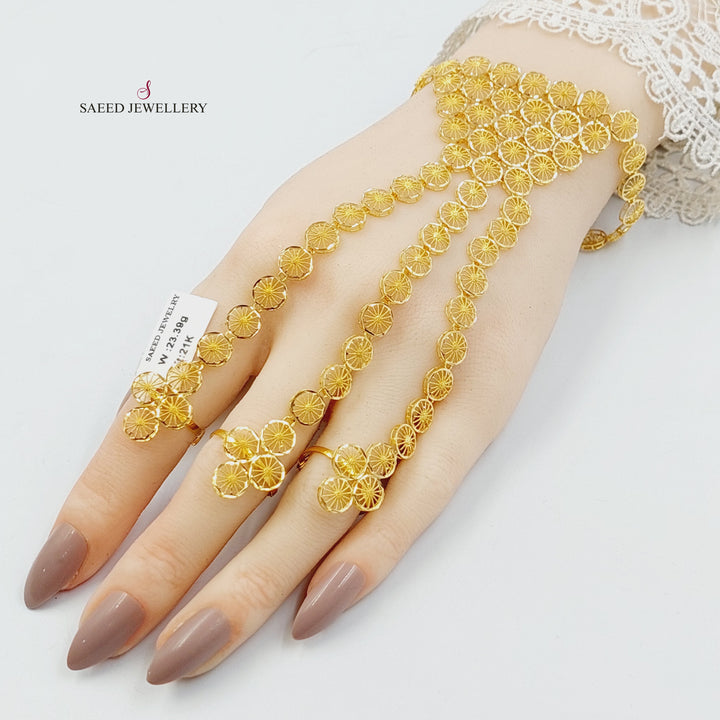 21K كف كويتي-مجوهرات الشيخ سعيد-Saeed Jewelry 