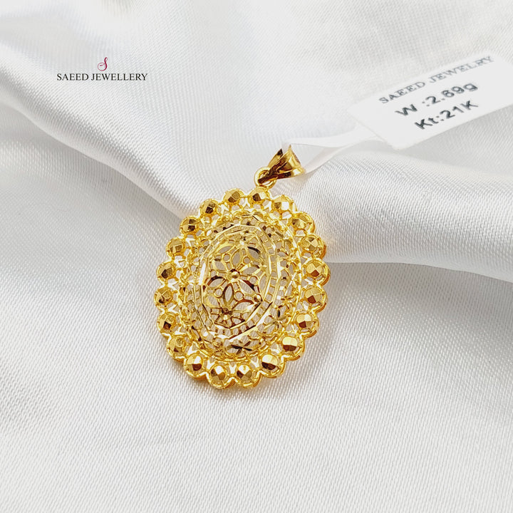 21K تعليقة-مجوهرات الشيخ سعيد-Saeed Jewelry 