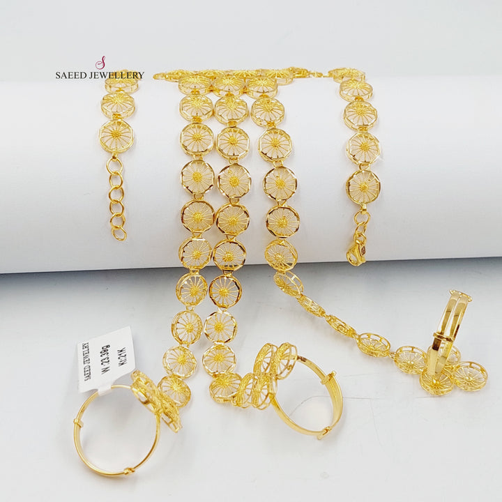 21K كف كويتي-مجوهرات الشيخ سعيد-Saeed Jewelry 