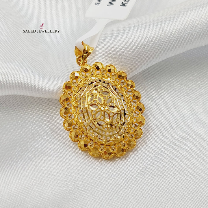 21K تعليقة-مجوهرات الشيخ سعيد-Saeed Jewelry 