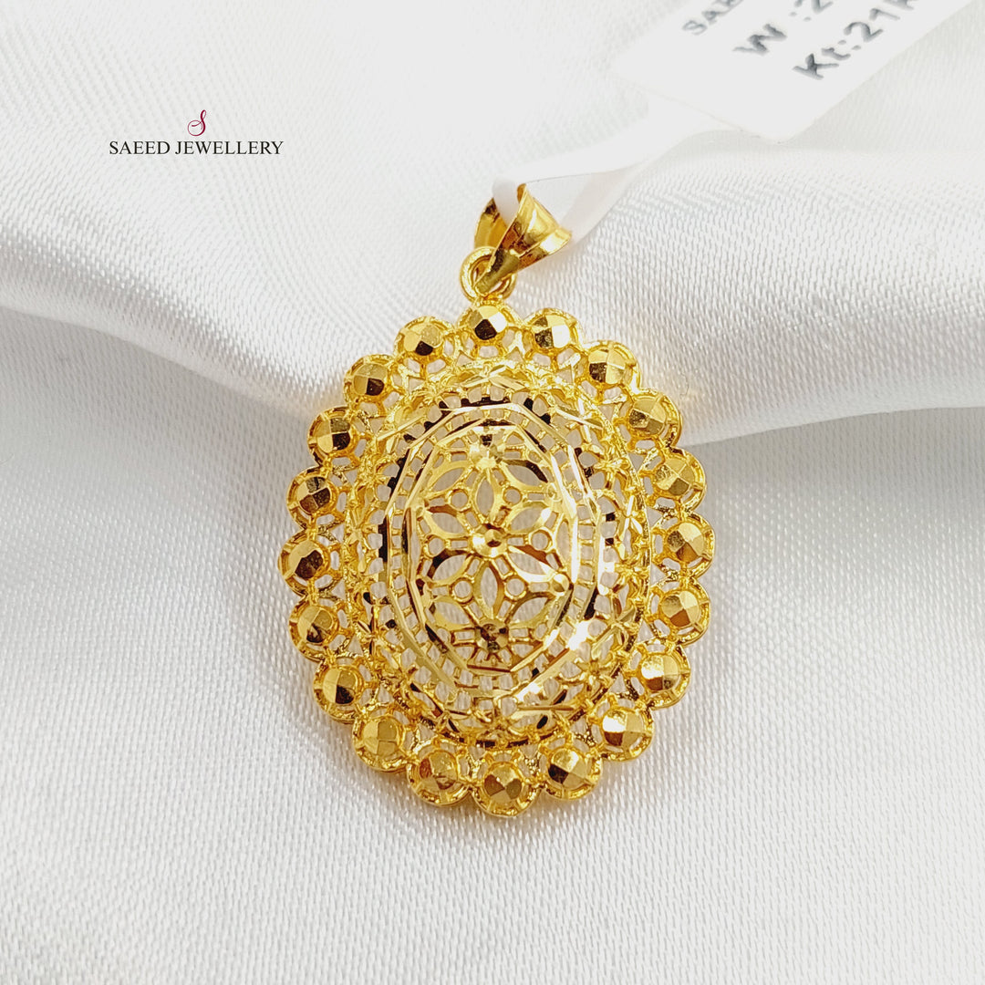 21K تعليقة-مجوهرات الشيخ سعيد-Saeed Jewelry 