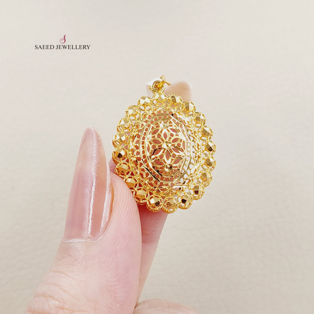 21K تعليقة-مجوهرات الشيخ سعيد-Saeed Jewelry 