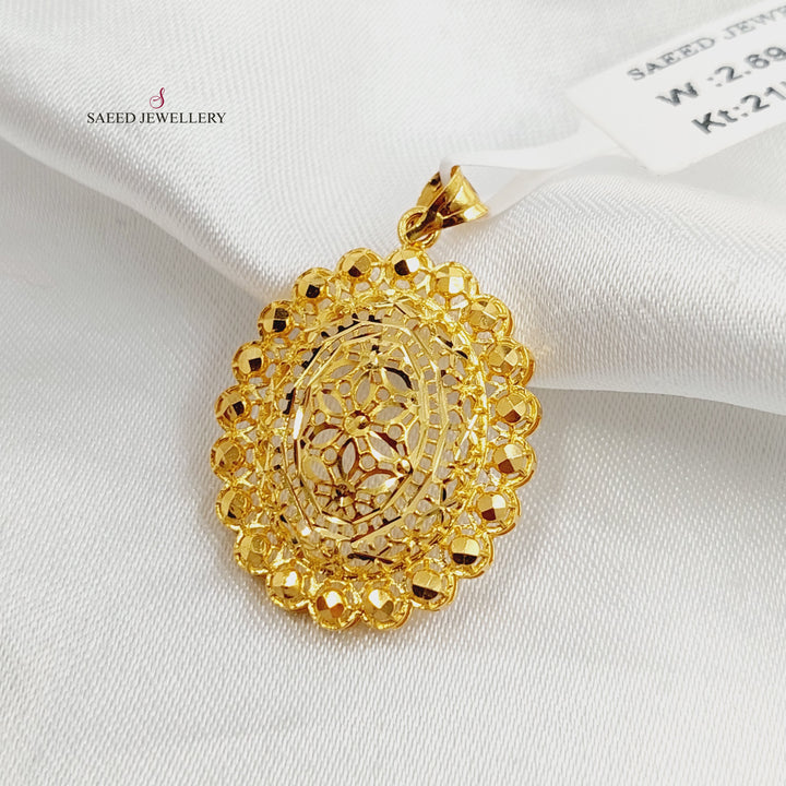 21K تعليقة-مجوهرات الشيخ سعيد-Saeed Jewelry 