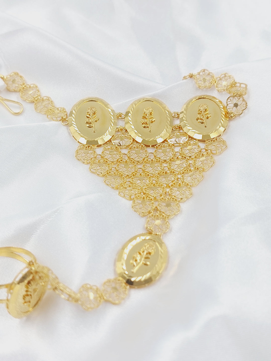 21K كف اونصه-مجوهرات الشيخ سعيد-Saeed Jewelry 