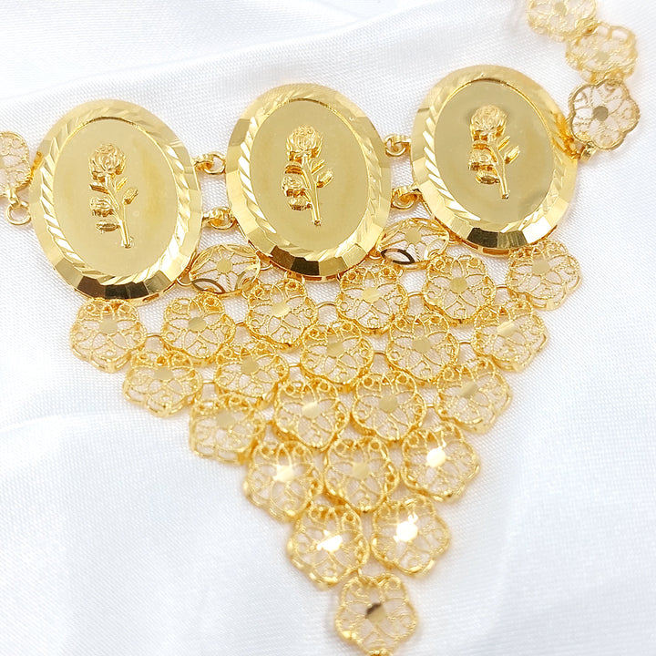 21K كف اونصه-مجوهرات الشيخ سعيد-Saeed Jewelry 