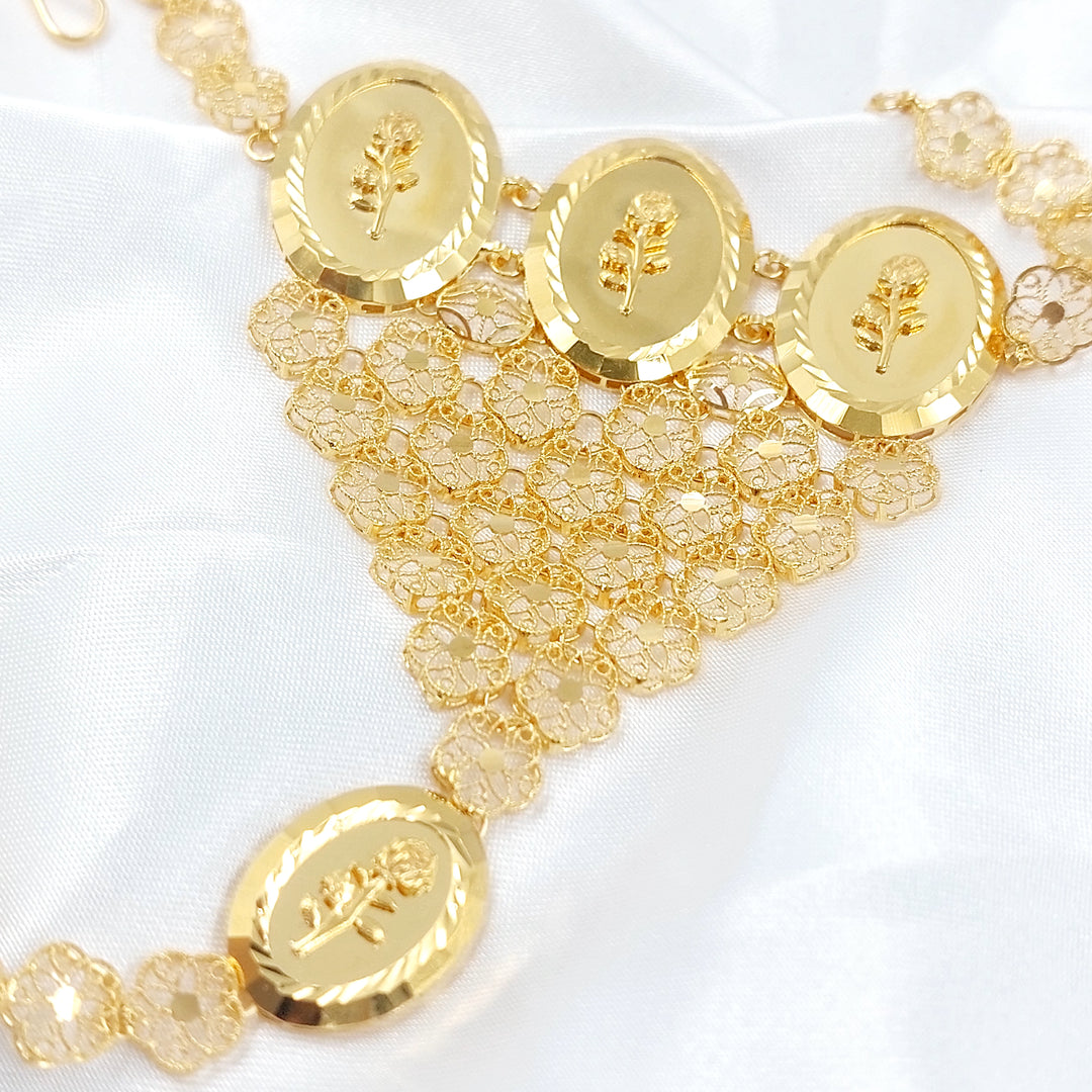 21K كف اونصه-مجوهرات الشيخ سعيد-Saeed Jewelry 