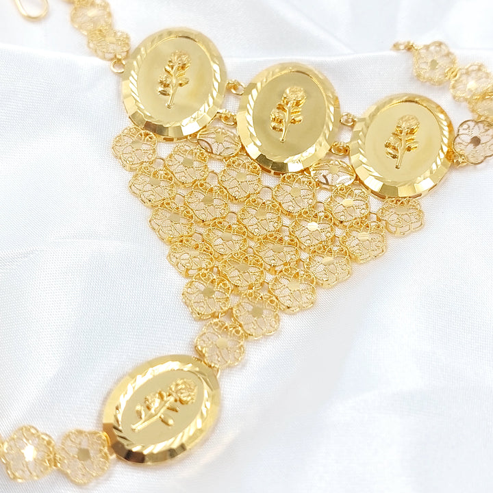 21K كف اونصه-مجوهرات الشيخ سعيد-Saeed Jewelry 