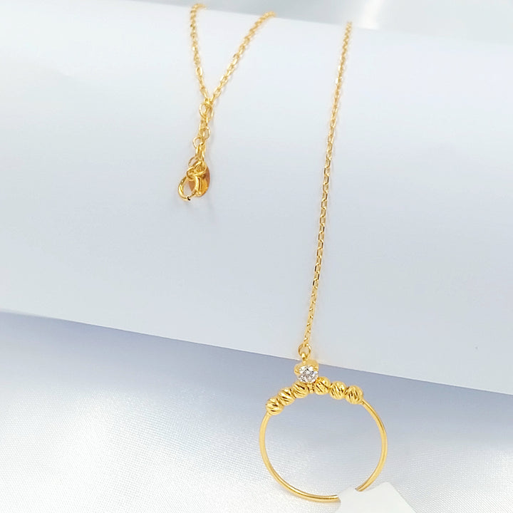 21K كف اكسترا مرصع-مجوهرات الشيخ سعيد-Saeed Jewelry 