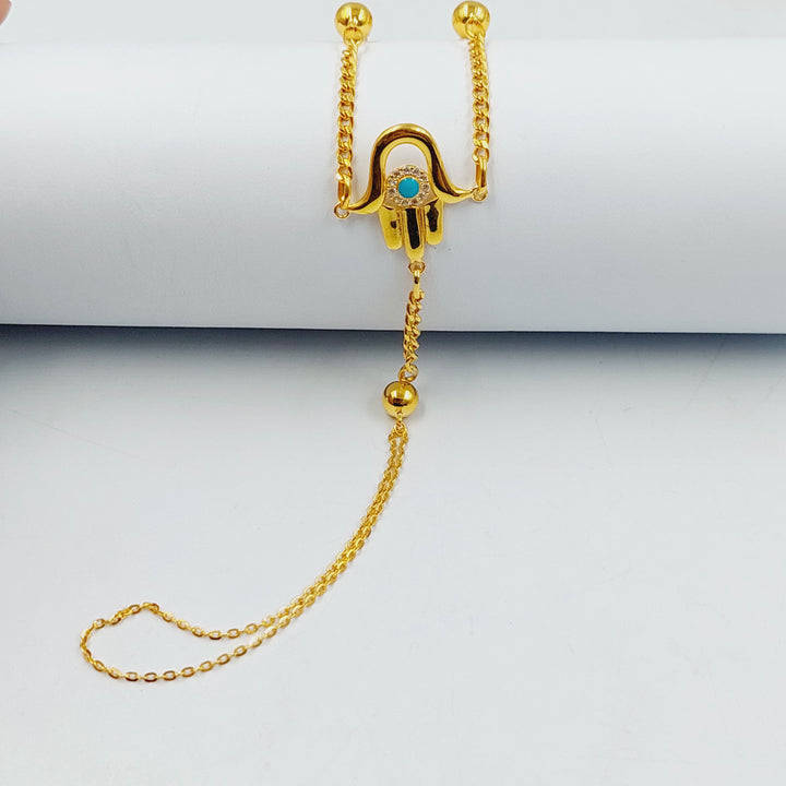 21K كف عين مرصع-مجوهرات الشيخ سعيد-Saeed Jewelry 