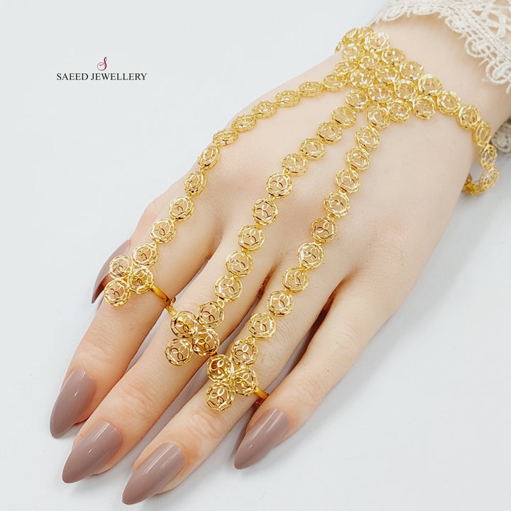 21K كف كويتي-مجوهرات الشيخ سعيد-Saeed Jewelry 