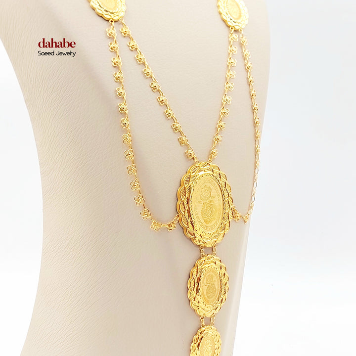 21K شال اونصه اكسترا-مجوهرات الشيخ سعيد-Saeed Jewelry 