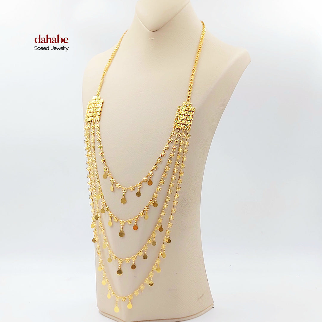 21K شال دنانديش اكسترا-مجوهرات الشيخ سعيد-Saeed Jewelry 