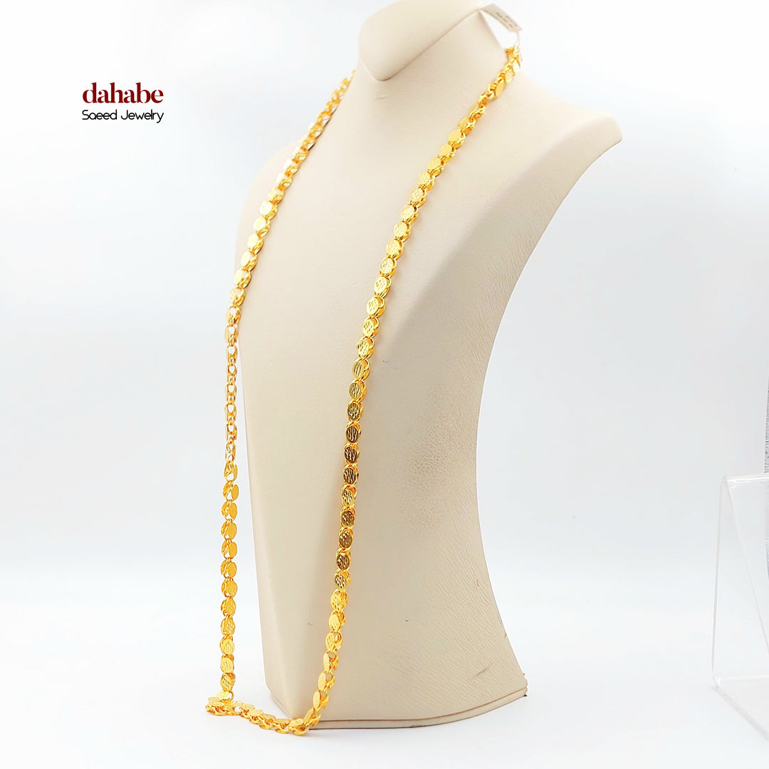 21K شال جرير حلبي-مجوهرات الشيخ سعيد-Saeed Jewelry 