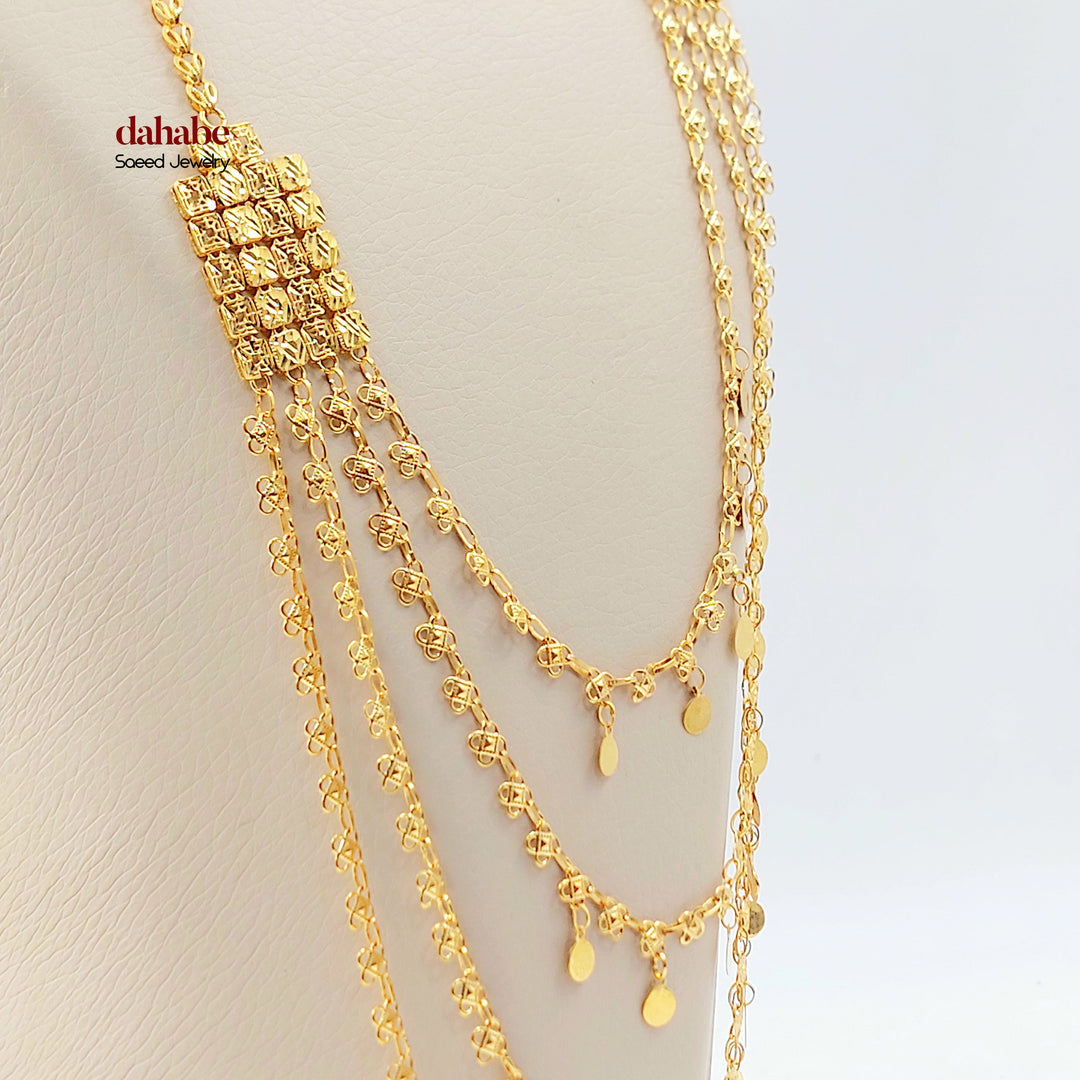 21K شال دنانديش اكسترا-مجوهرات الشيخ سعيد-Saeed Jewelry 
