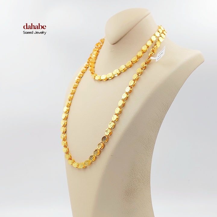 21K شال جرير حلبي-مجوهرات الشيخ سعيد-Saeed Jewelry 