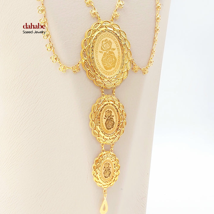 21K شال اونصه اكسترا-مجوهرات الشيخ سعيد-Saeed Jewelry 
