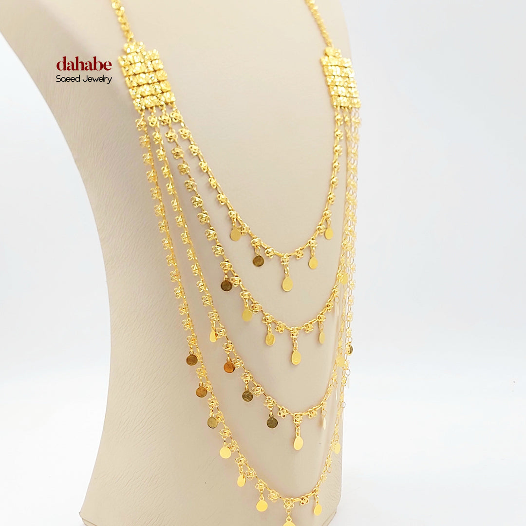 21K شال دنانديش اكسترا-مجوهرات الشيخ سعيد-Saeed Jewelry 