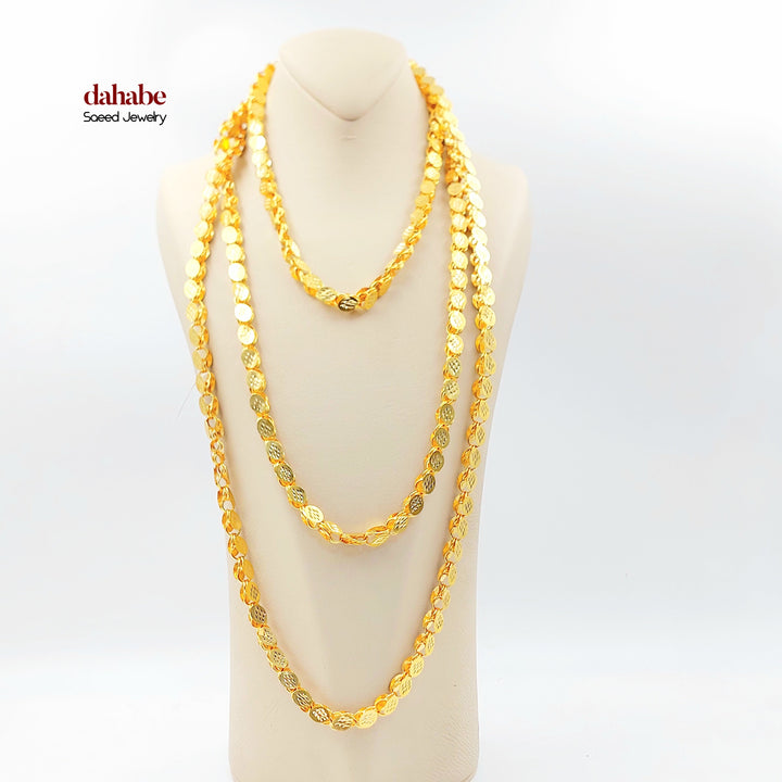 21K شال جرير حلبي-مجوهرات الشيخ سعيد-Saeed Jewelry 