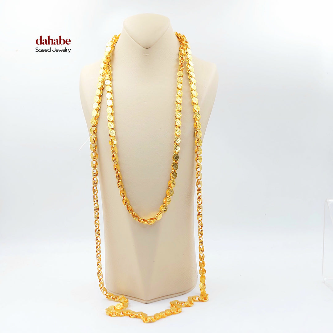 21K شال جرير حلبي-مجوهرات الشيخ سعيد-Saeed Jewelry 