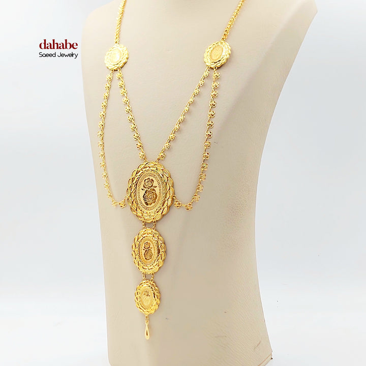 21K شال اونصه اكسترا-مجوهرات الشيخ سعيد-Saeed Jewelry 