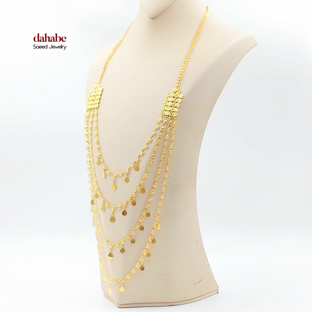 21K شال دنانديش اكسترا-مجوهرات الشيخ سعيد-Saeed Jewelry 