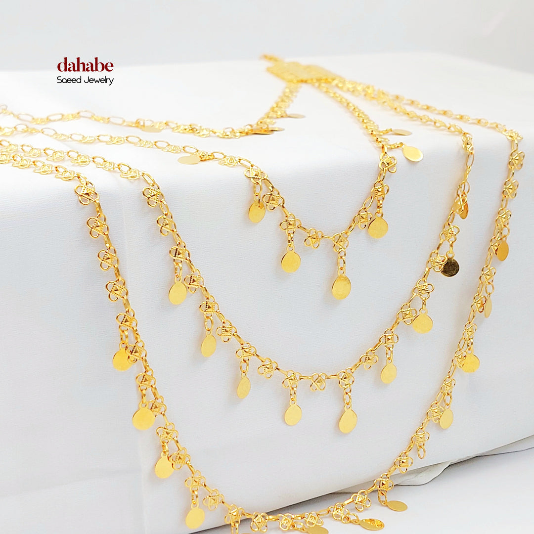 21K شال دنانديش اكسترا-مجوهرات الشيخ سعيد-Saeed Jewelry 