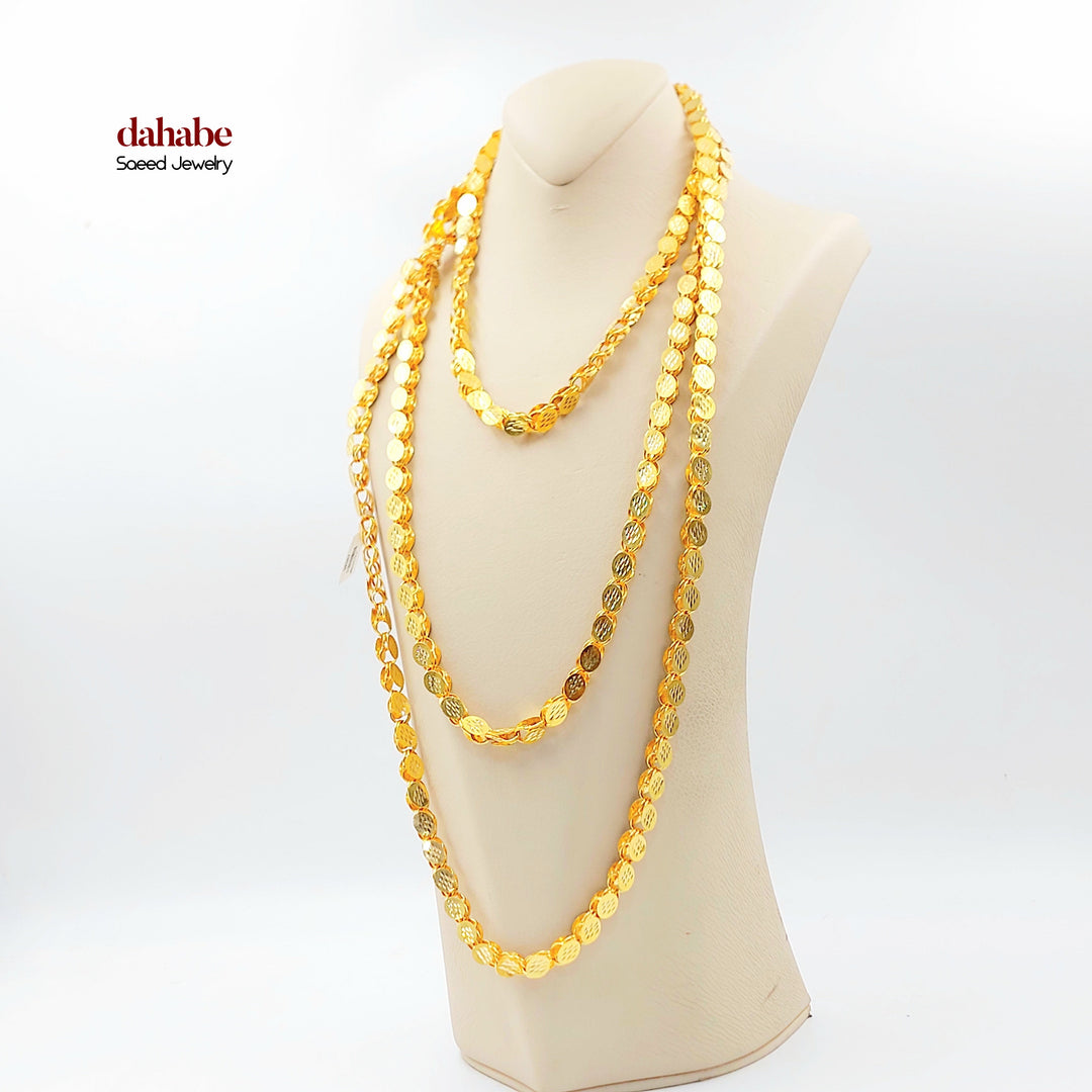 21K شال جرير حلبي-مجوهرات الشيخ سعيد-Saeed Jewelry 