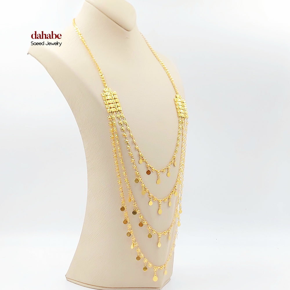21K شال دنانديش اكسترا-مجوهرات الشيخ سعيد-Saeed Jewelry 