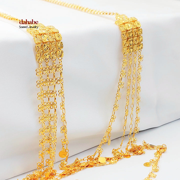 21K شال دنانديش اكسترا-مجوهرات الشيخ سعيد-Saeed Jewelry 
