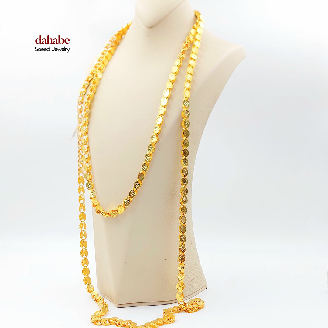 21K شال جرير حلبي-مجوهرات الشيخ سعيد-Saeed Jewelry 