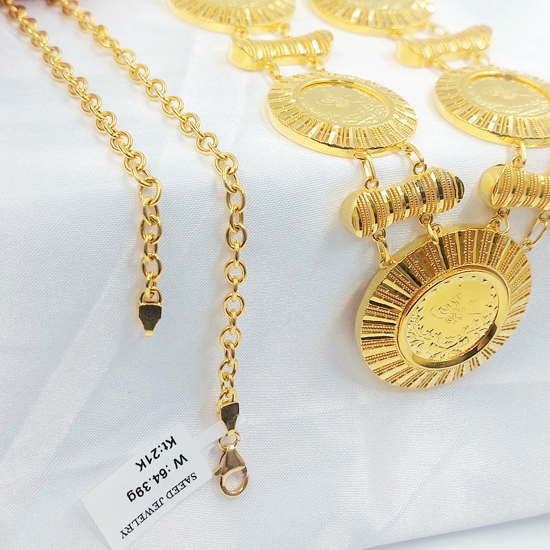 21K شال رشادي اكسترا-مجوهرات الشيخ سعيد-Saeed Jewelry 