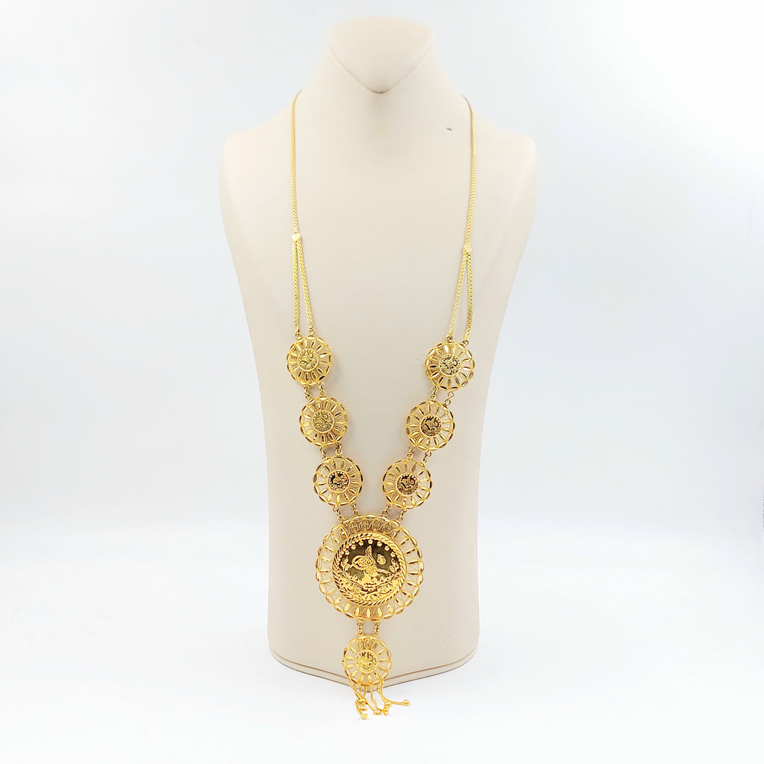 21K شال رشادي-مجوهرات الشيخ سعيد-Saeed Jewelry 