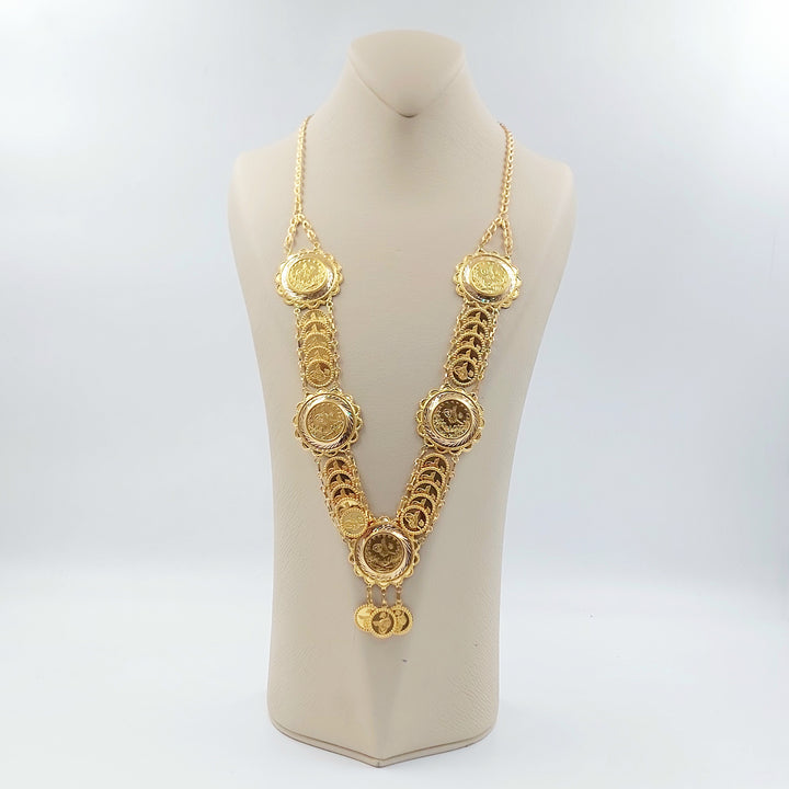 21K شال رشادي قشرة-مجوهرات الشيخ سعيد-Saeed Jewelry 