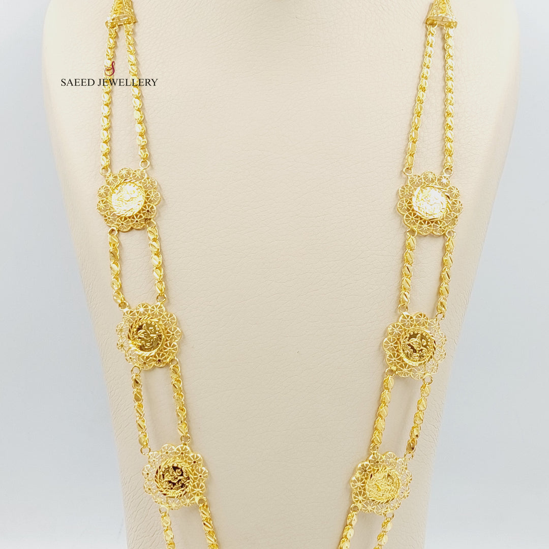 21K شال رشادي-مجوهرات الشيخ سعيد-Saeed Jewelry 