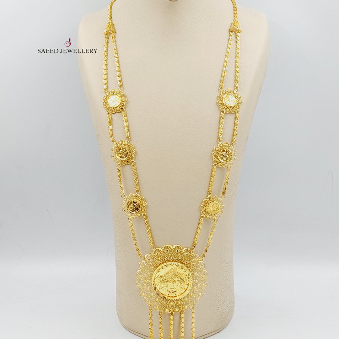 21K شال رشادي-مجوهرات الشيخ سعيد-Saeed Jewelry 