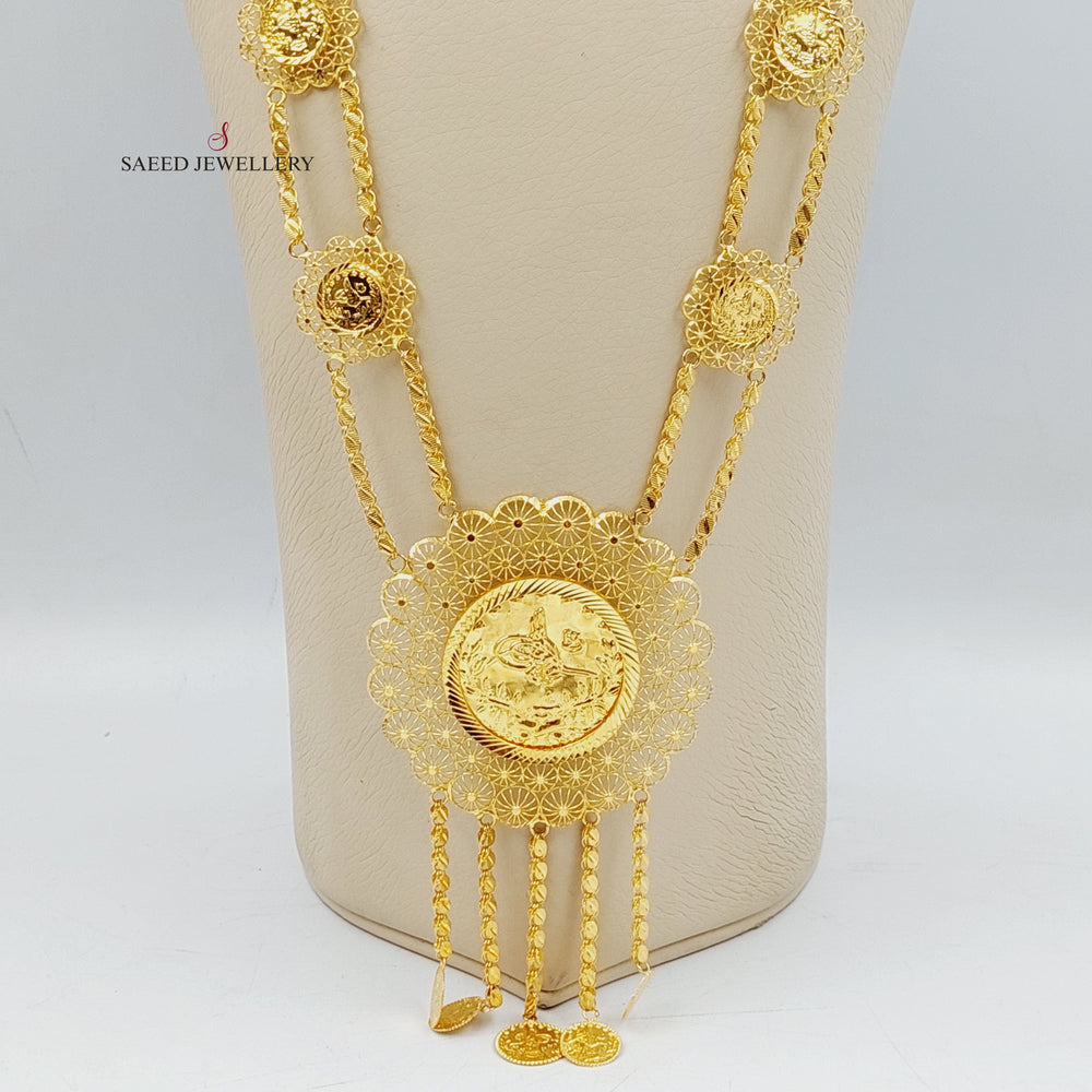 21K شال رشادي-مجوهرات الشيخ سعيد-Saeed Jewelry 