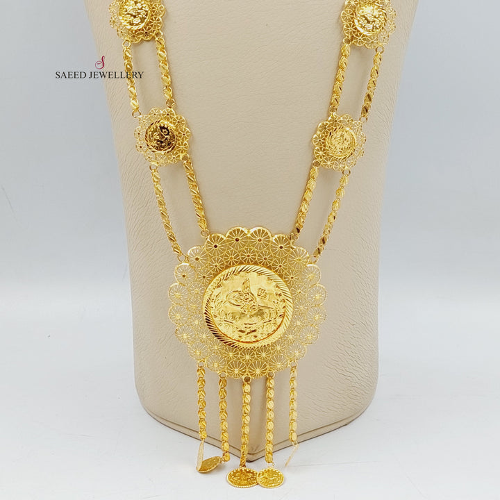 21K شال رشادي-مجوهرات الشيخ سعيد-Saeed Jewelry 