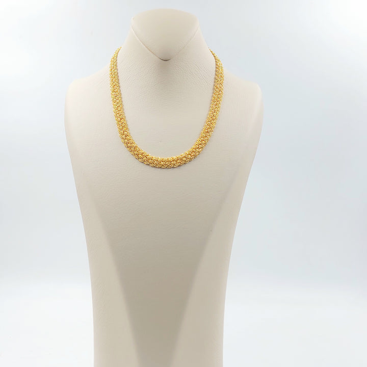 21K عقد فانسي 9mm-مجوهرات الشيخ سعيد-Saeed Jewelry 