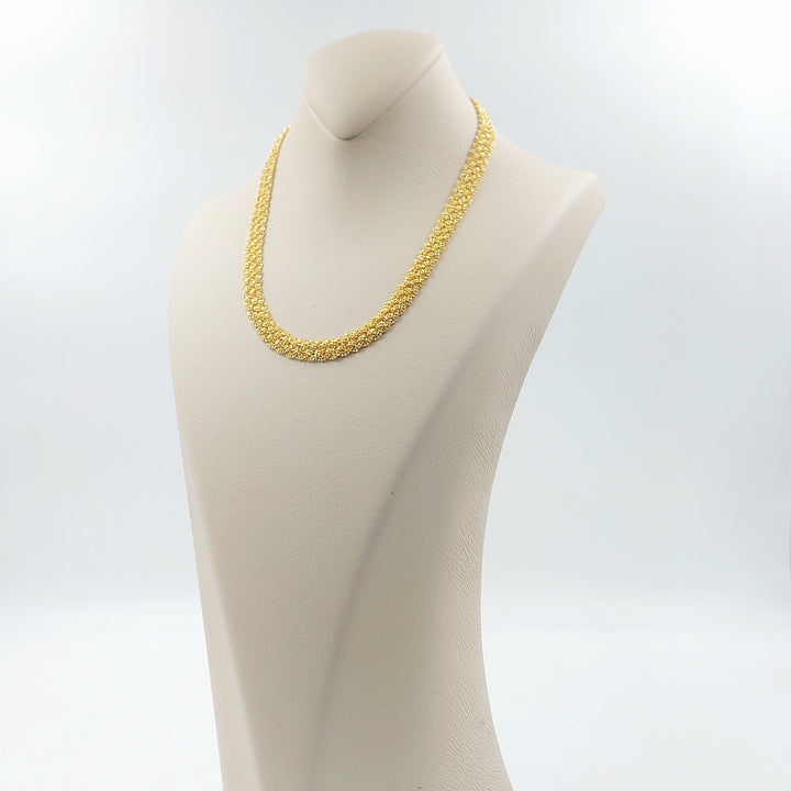 21K عقد فانسي 9mm-مجوهرات الشيخ سعيد-Saeed Jewelry 