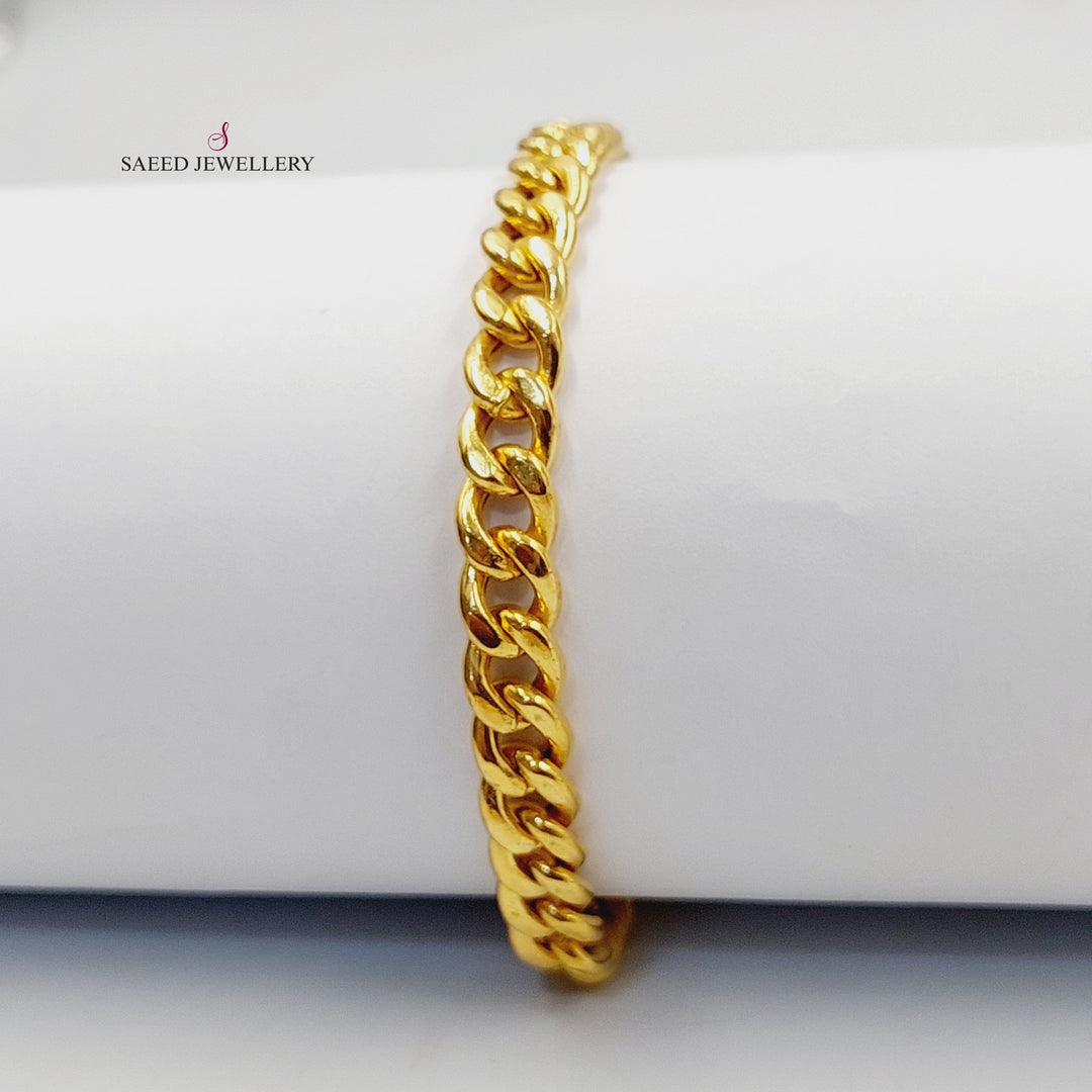 21K عقد جنزير-مجوهرات الشيخ سعيد-Saeed Jewelry 